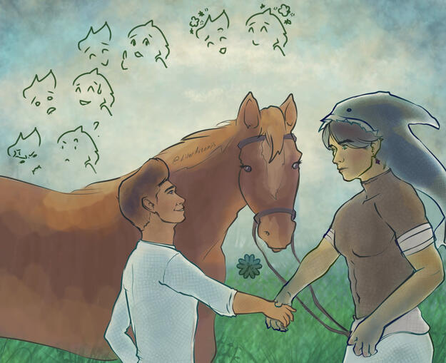 Q! Foolish and HC! Bdubs discussing Minecraft Horses